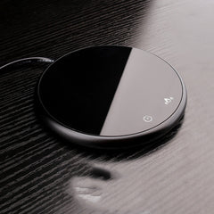Adjustable Heated Coaster for Home Use - Retro Style
